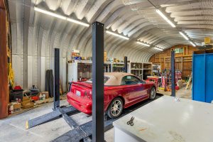 Inside the auto shop